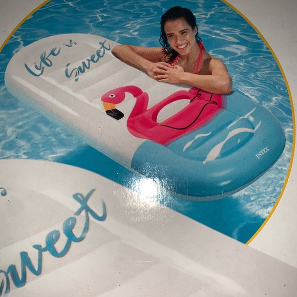 Brand New Intex Life Is Sweet Flamingo Pool Float - Picture 2 of 4